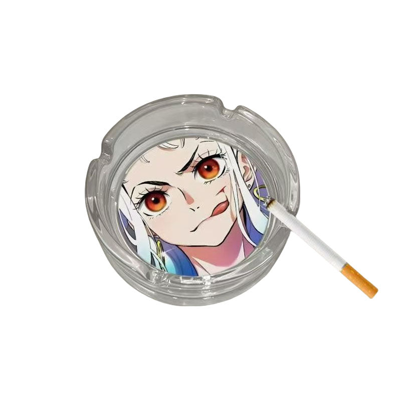 Luffy/Zoro/Sanji Glass Ashtray - Set Sail on Smoky Seas