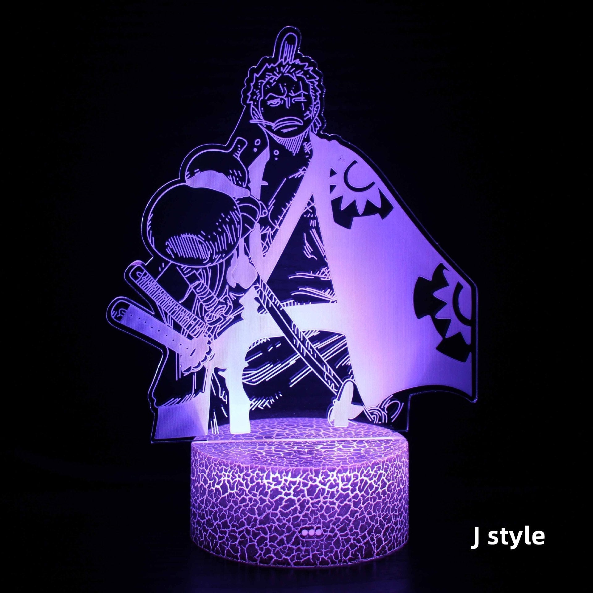 Luffy/Zoro/Sanji Acrylic Panel Character Night Lights