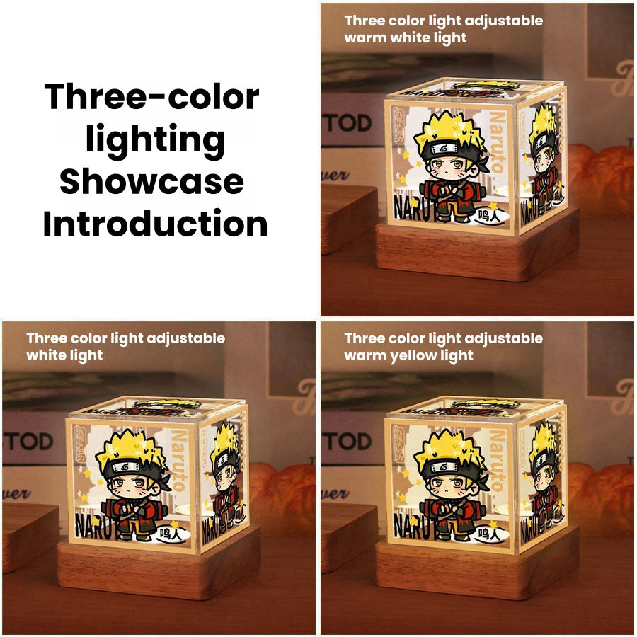 Sasuke/Itachi/Obito Tricolor Light Nightlight - Light up your nights