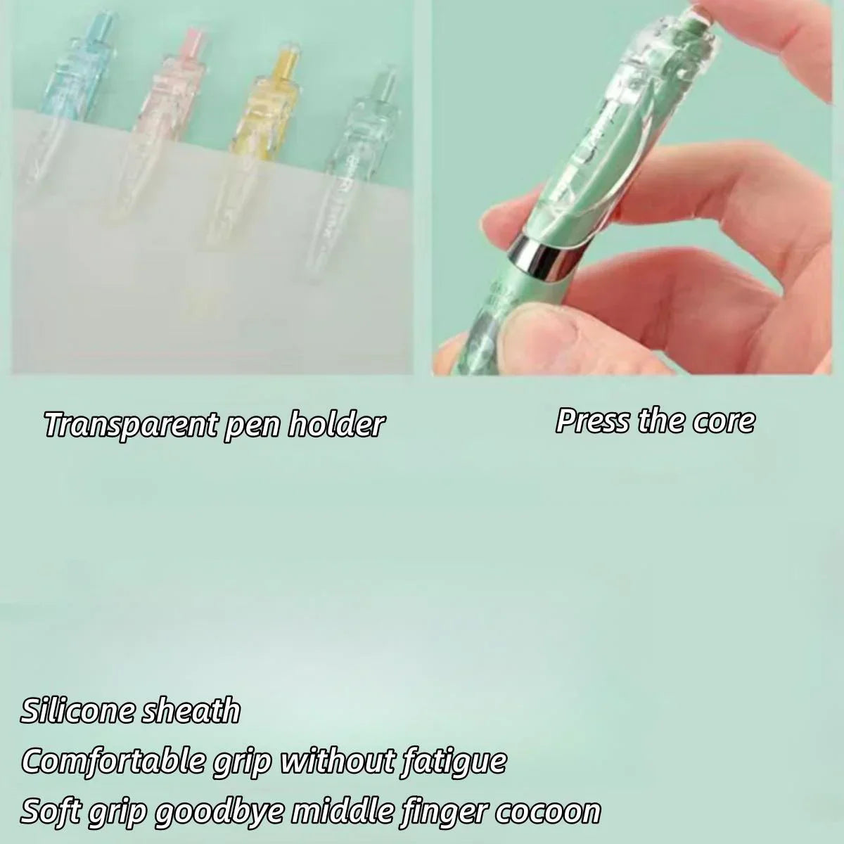 Tanjirou/Nezuko Stationery Set Gift Pack Pen Press Neutral Pen Book sticker High appearance Level Gift Box