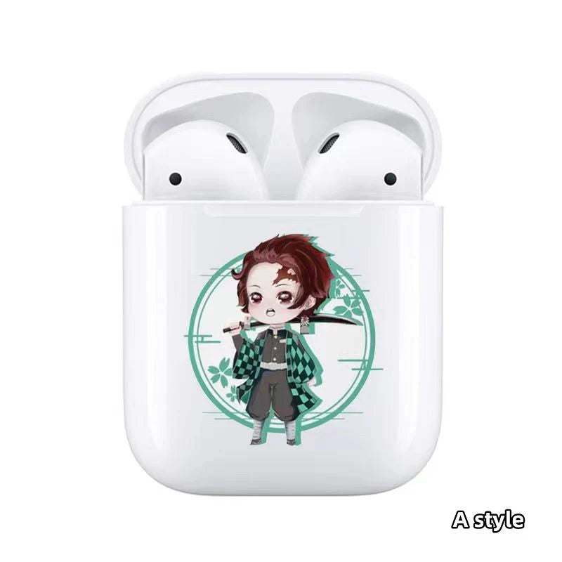 Tanjirou/ Nezuko genuine wireless Bluetooth headset earphones ( Bluetooth 5.0 )