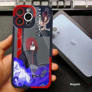 Itachi/Gaara Android silicone crash-resistant phone case(11th to 17th Generation Pro Max)