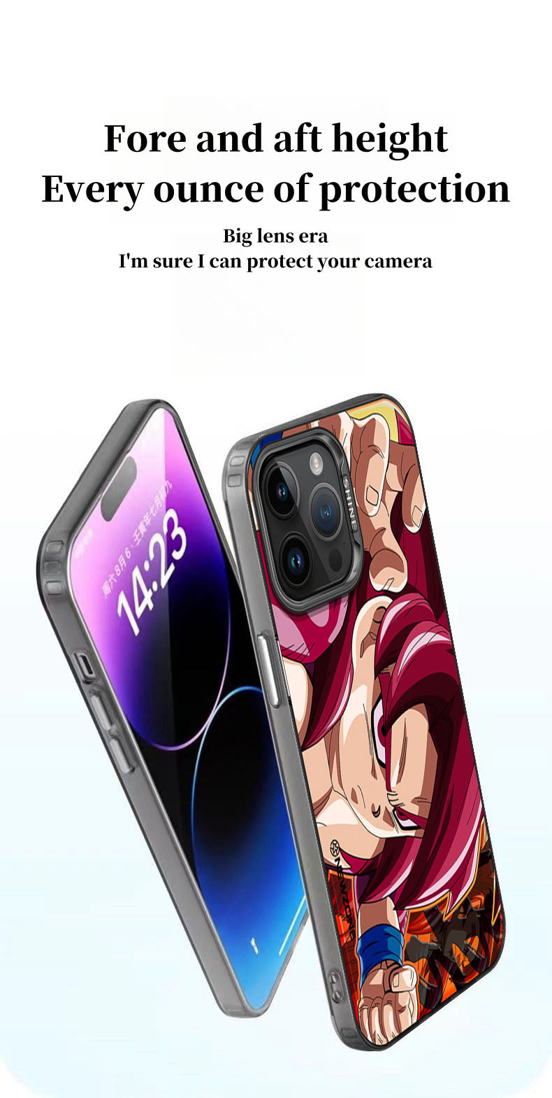 Son Goku Stylish and cool fall-resistant and friction-resistant phone case