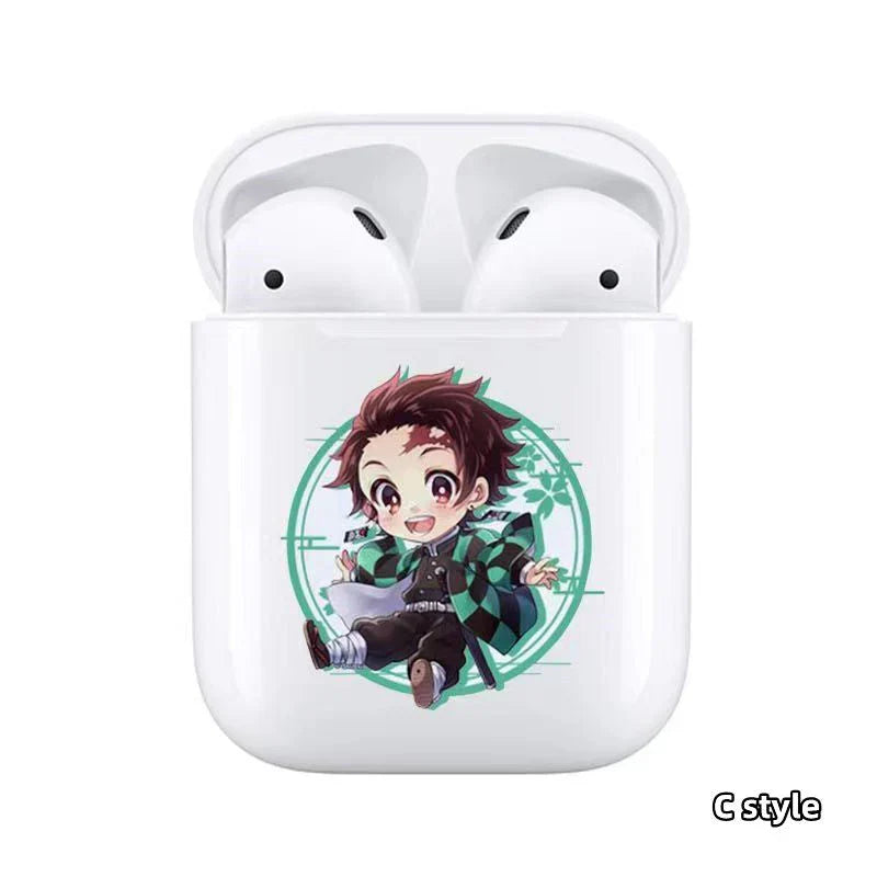 Tanjirou/ Nezuko genuine wireless Bluetooth headset earphones ( Bluetooth 5.0 )