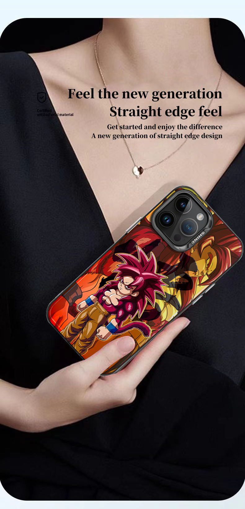 Son Goku Stylish and cool fall-resistant and friction-resistant phone case