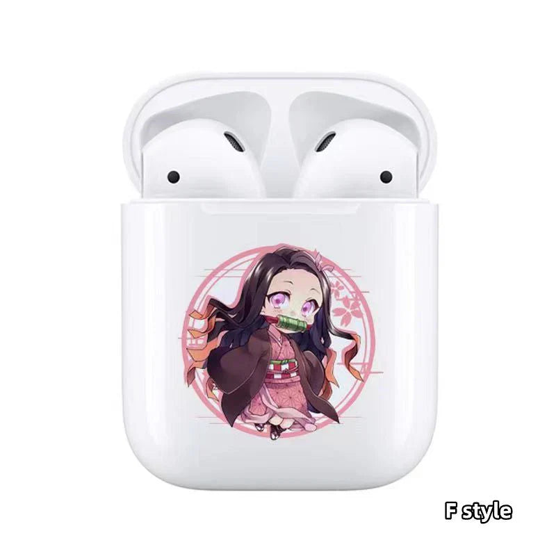 Tanjirou/ Nezuko genuine wireless Bluetooth headset earphones ( Bluetooth 5.0 )