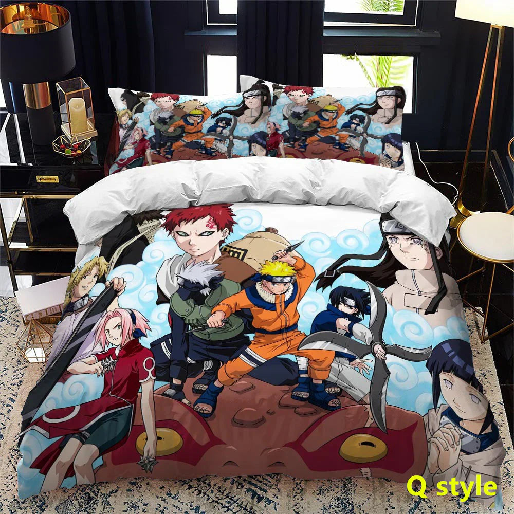 Sharingan /Dawn tissue Comfortable Home Textile Polyester Bedding 3 Sets