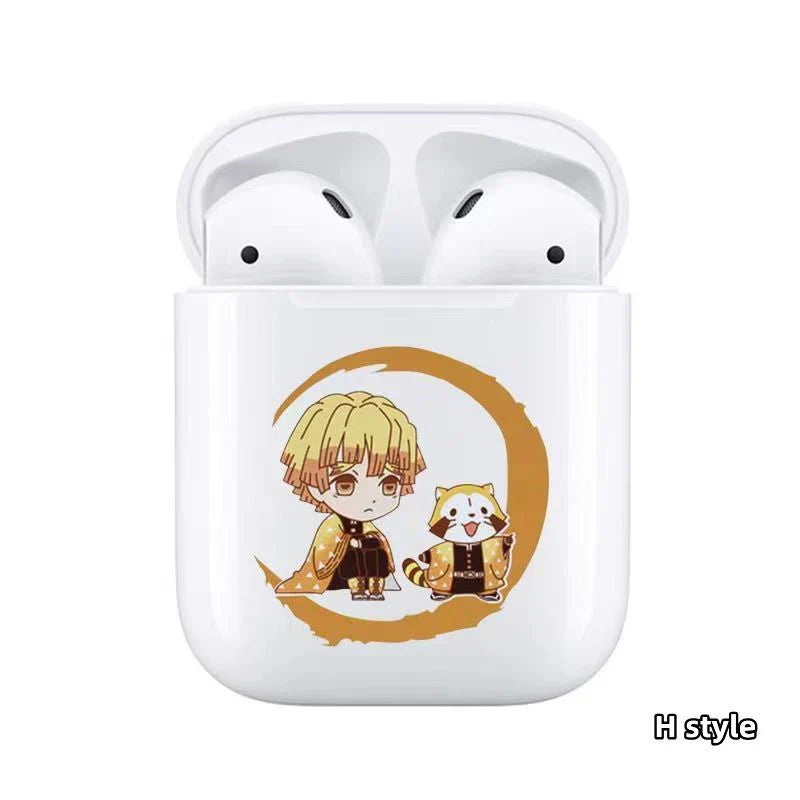 Tanjirou/ Nezuko genuine wireless Bluetooth headset earphones ( Bluetooth 5.0 )