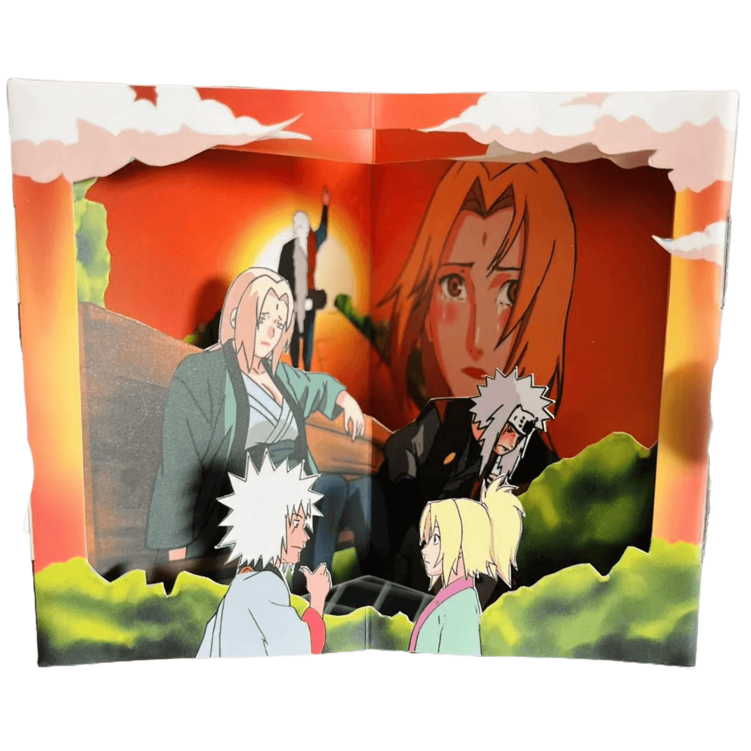 Uzumaki/Jiraiya Create an exclusive pop-up book for the fun of the voyage Diary