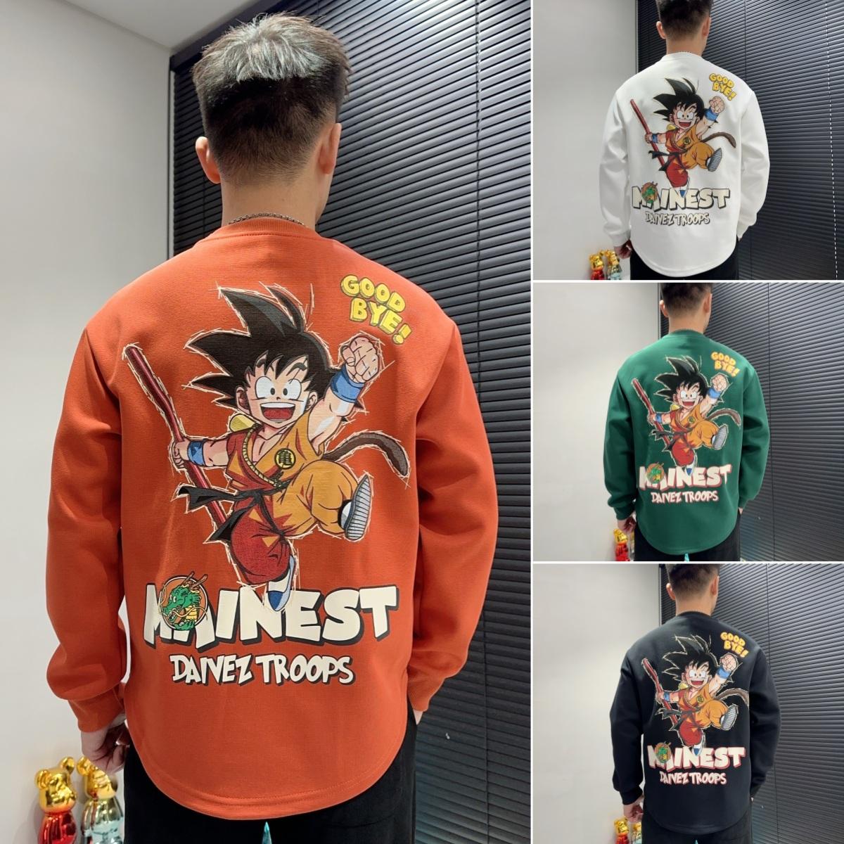 Son Goku summer new short sleeve T-shirt cool figure print loose short sleeve