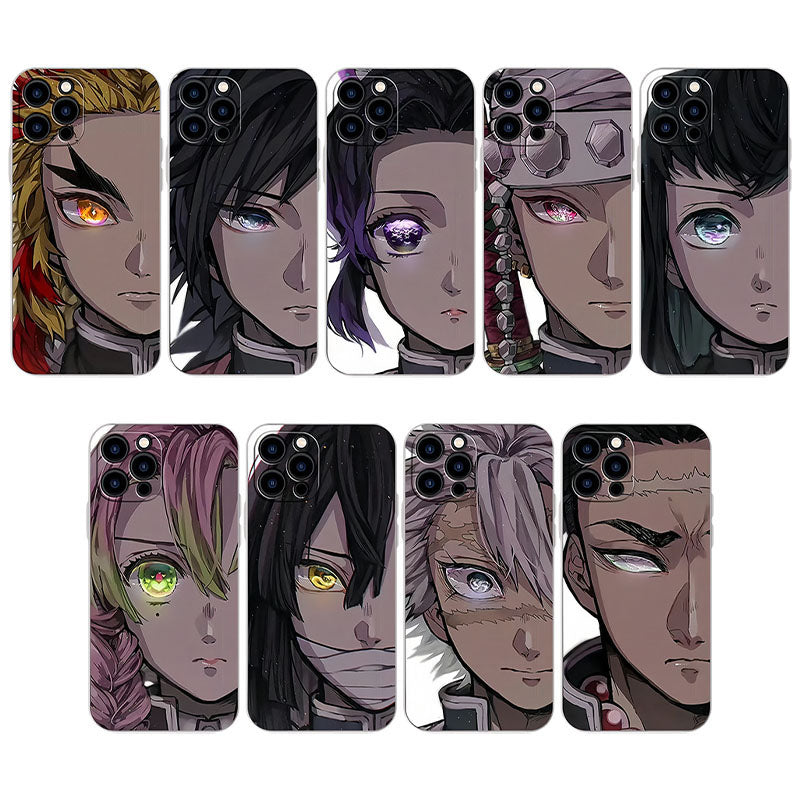 hashira Kyoujurou/Sanemi/Muichirou phone case exquisite trend silicone anti-collision