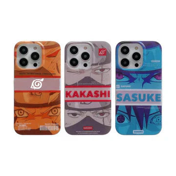 Uzumaki/Sasuke/Kakashi Apple exquisite Trend Silicone Anti-collision phone case