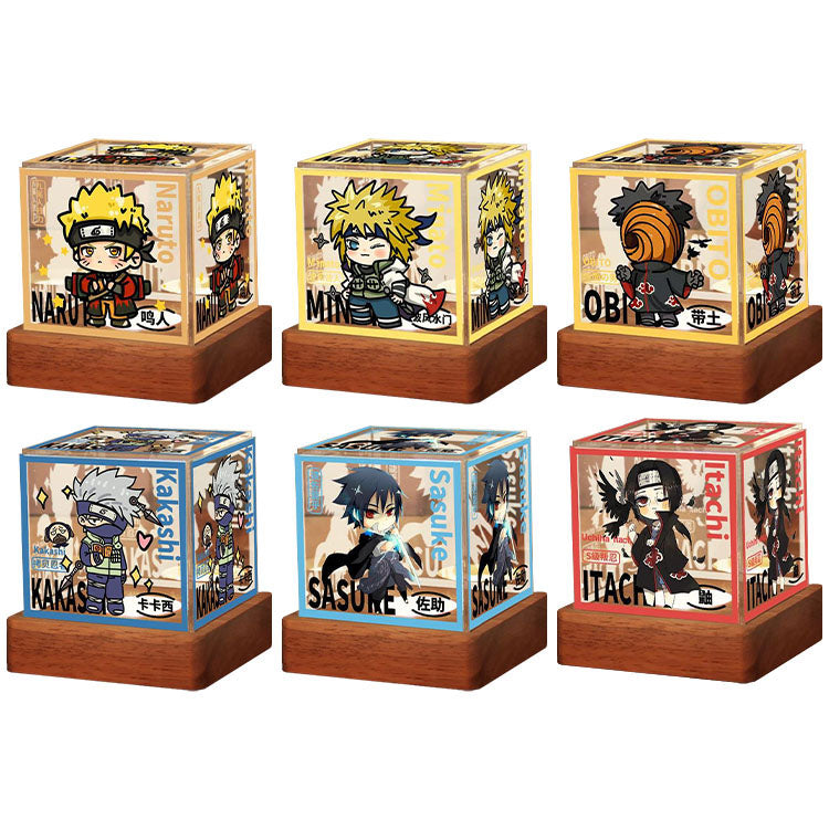 Sasuke/Itachi/Obito Tricolor Light Nightlight - Light up your nights