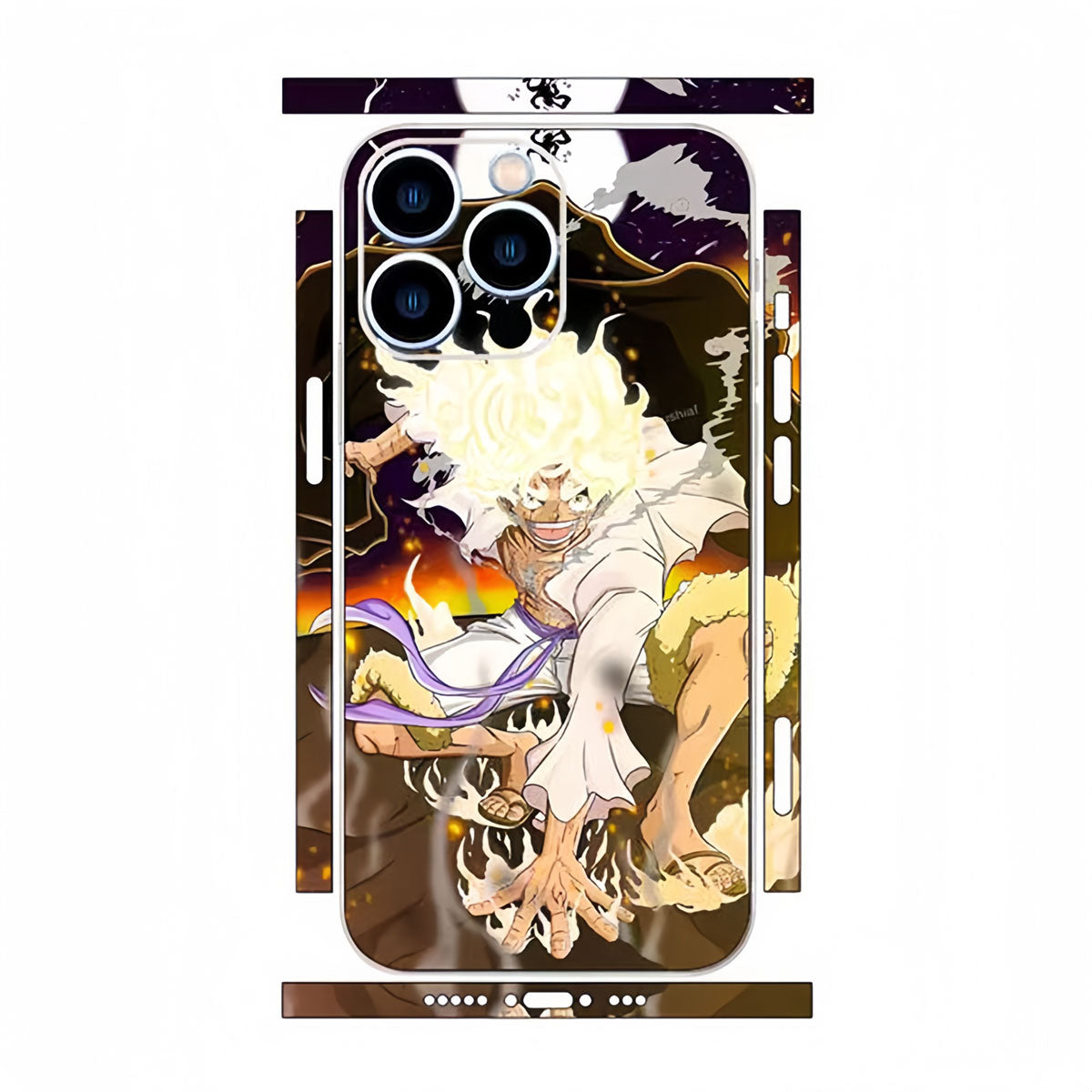 Luffy iPhone cell phone back film beautiful pattern sticker
