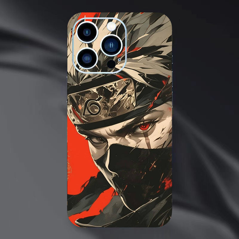 Itachi/Jiraiya/Kakashi iPhone Exquisite phone back film, personalized pattern, HD protection