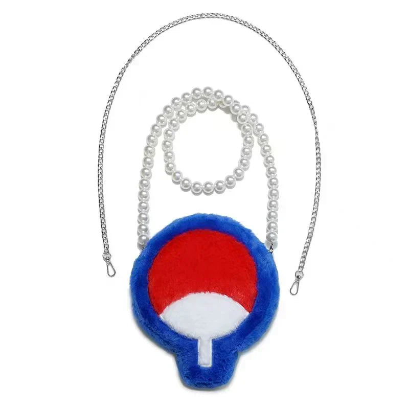 Uchiha Casual fashion plush cute crossbody bag