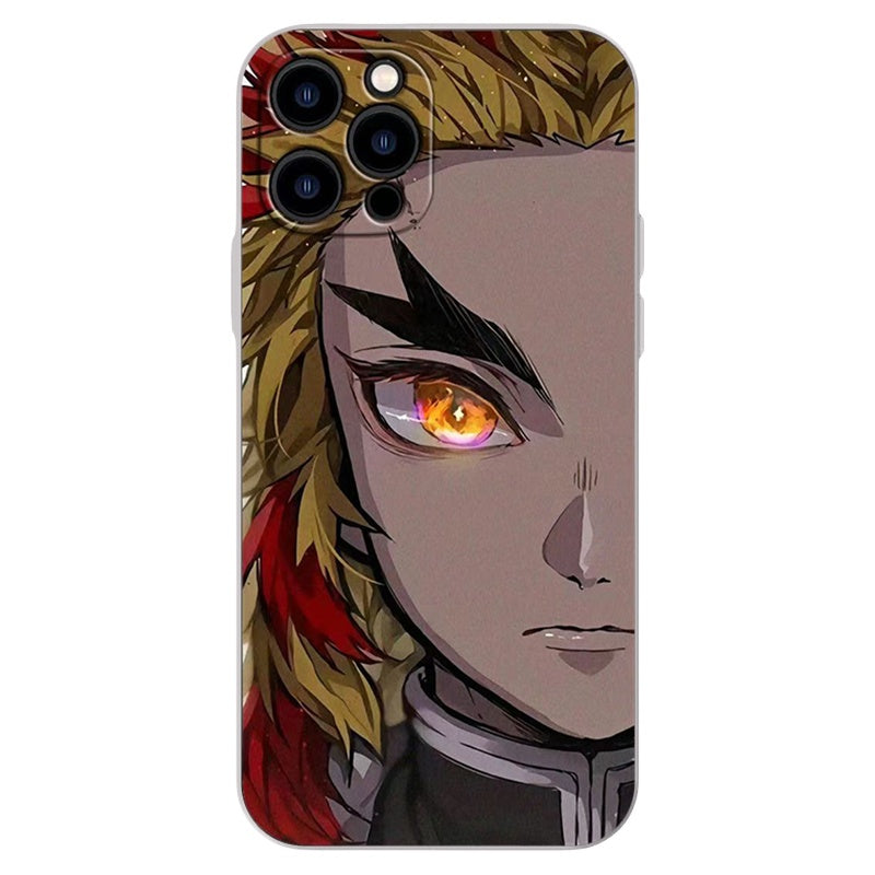 hashira Kyoujurou/Sanemi/Muichirou phone case exquisite trend silicone anti-collision