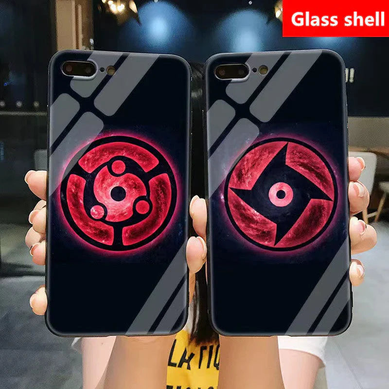 Write wheel eye kaleidoscope The Blowout Glass Silicone IPhone Case(11th to 17th Generation Pro Max)