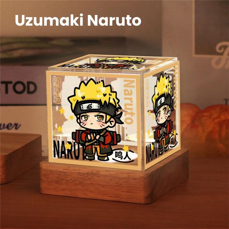 Sasuke/Itachi/Obito Tricolor Light Nightlight - Light up your nights