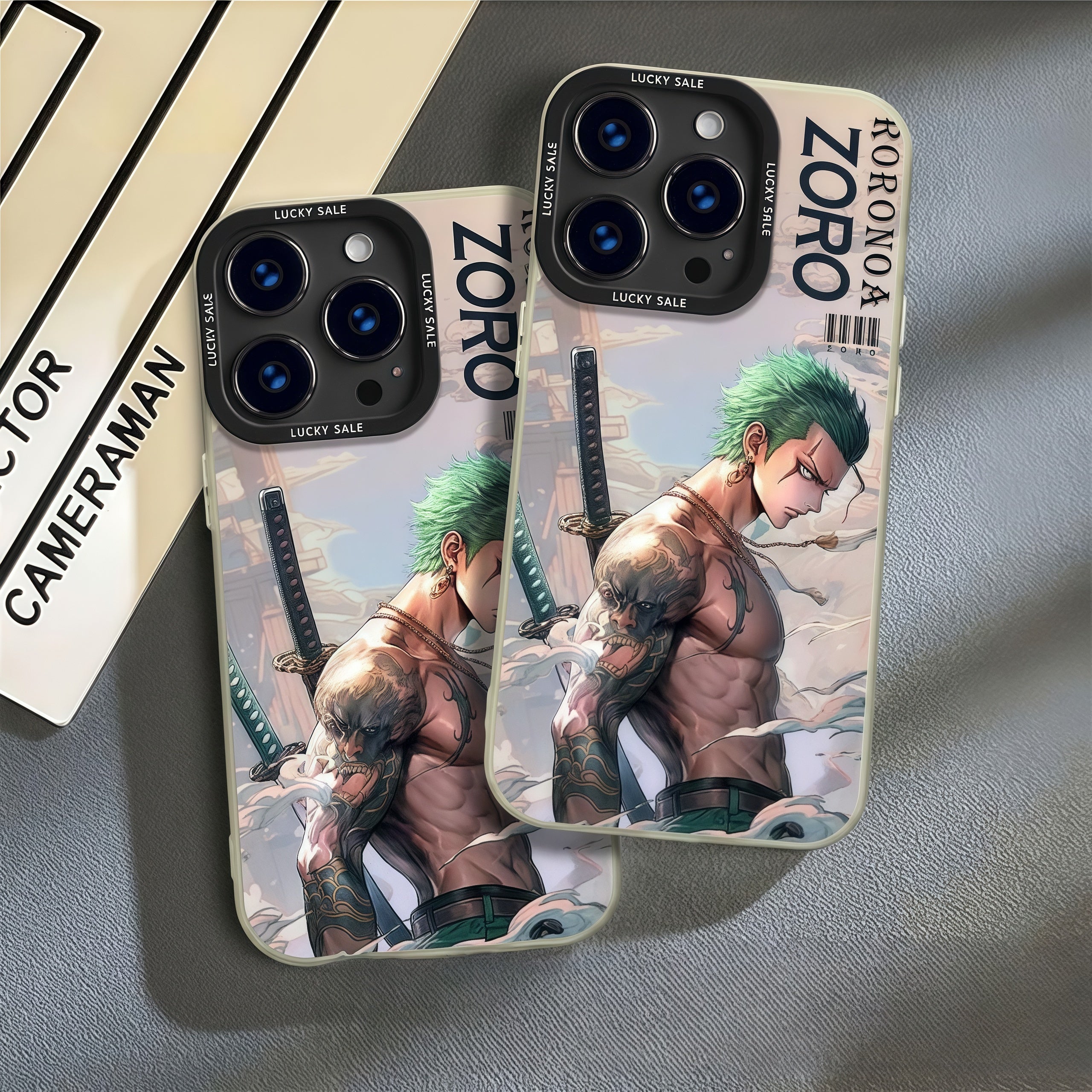 Zoro iPhone silicone crash-resistant phone case