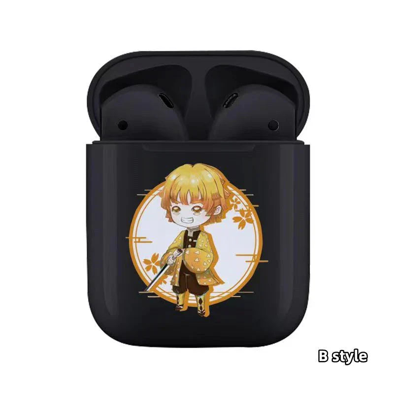 Tanjirou/ Nezuko genuine wireless Bluetooth headset earphones ( Bluetooth 5.0 )