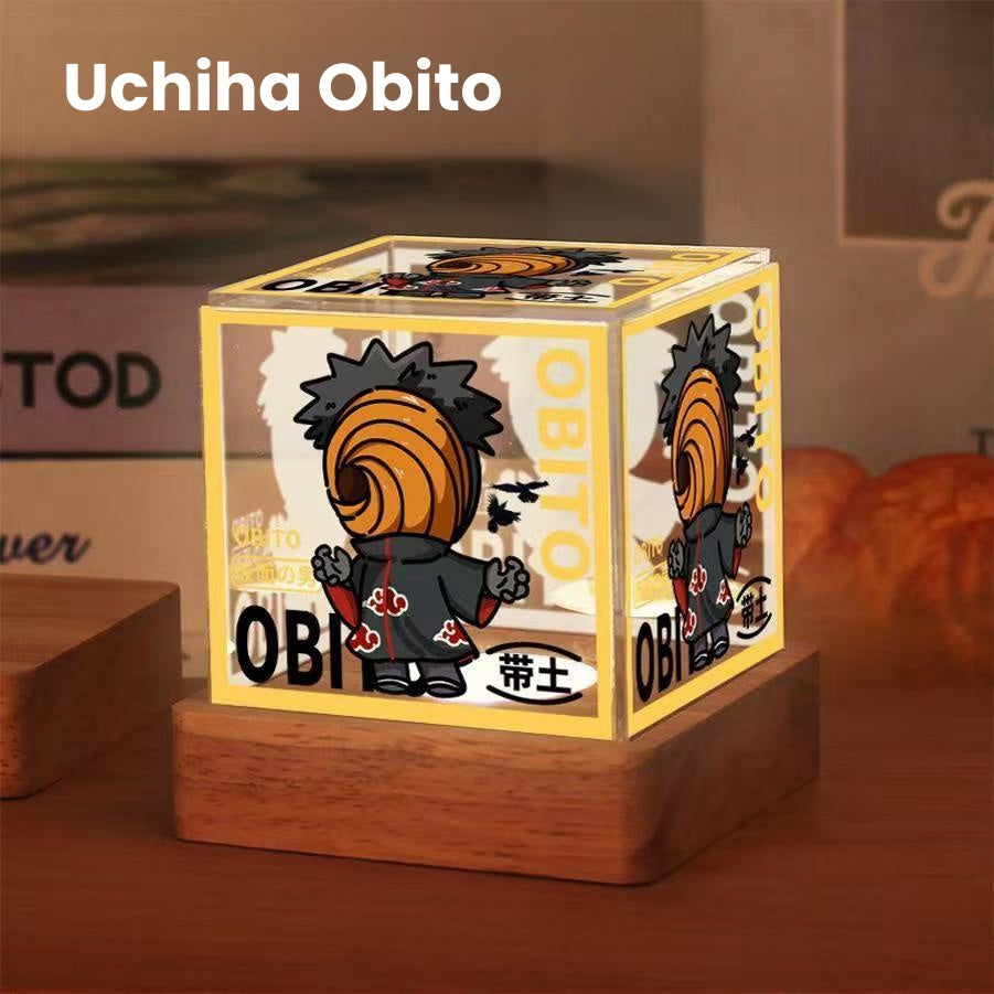 Sasuke/Itachi/Obito Tricolor Light Nightlight - Light up your nights