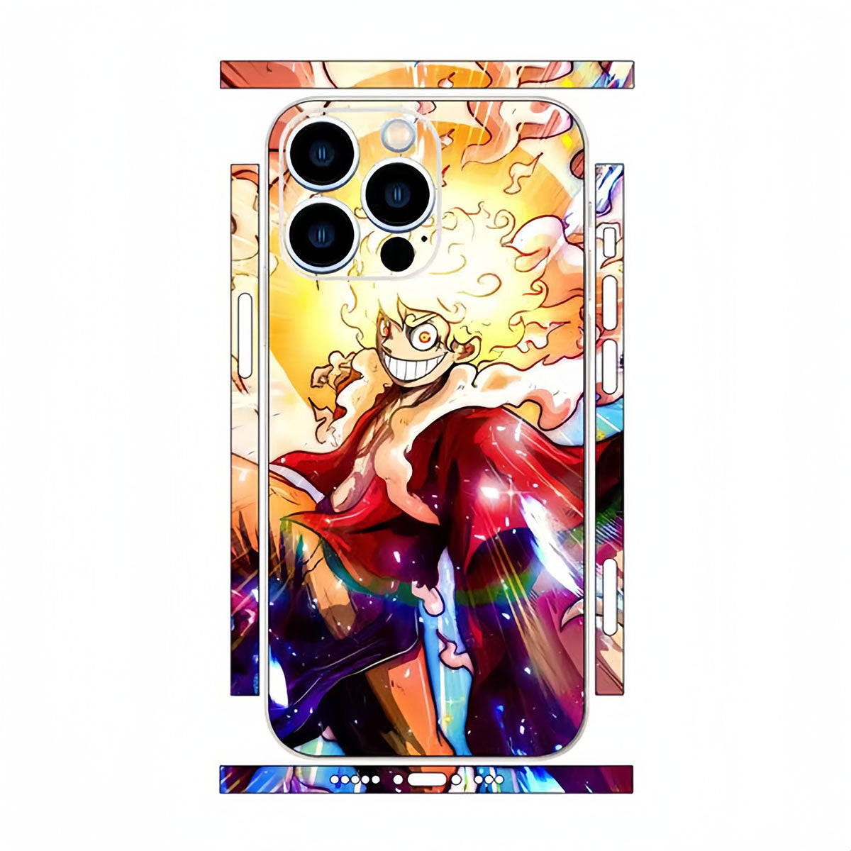 Luffy iPhone cell phone back film beautiful pattern sticker
