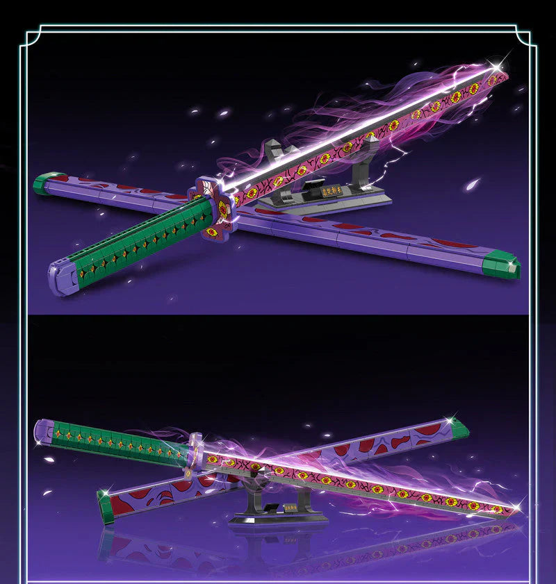 Kokushibo luminous Building Block 782PCS model toys