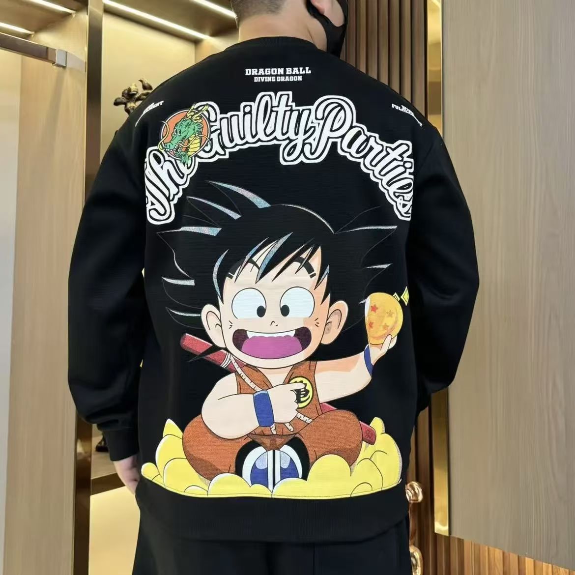 Son Goku Vintage crewneck hoodie - Revisit classic anime style