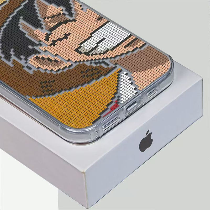 Luffy iphone refined trend silicone anti-collision phone case