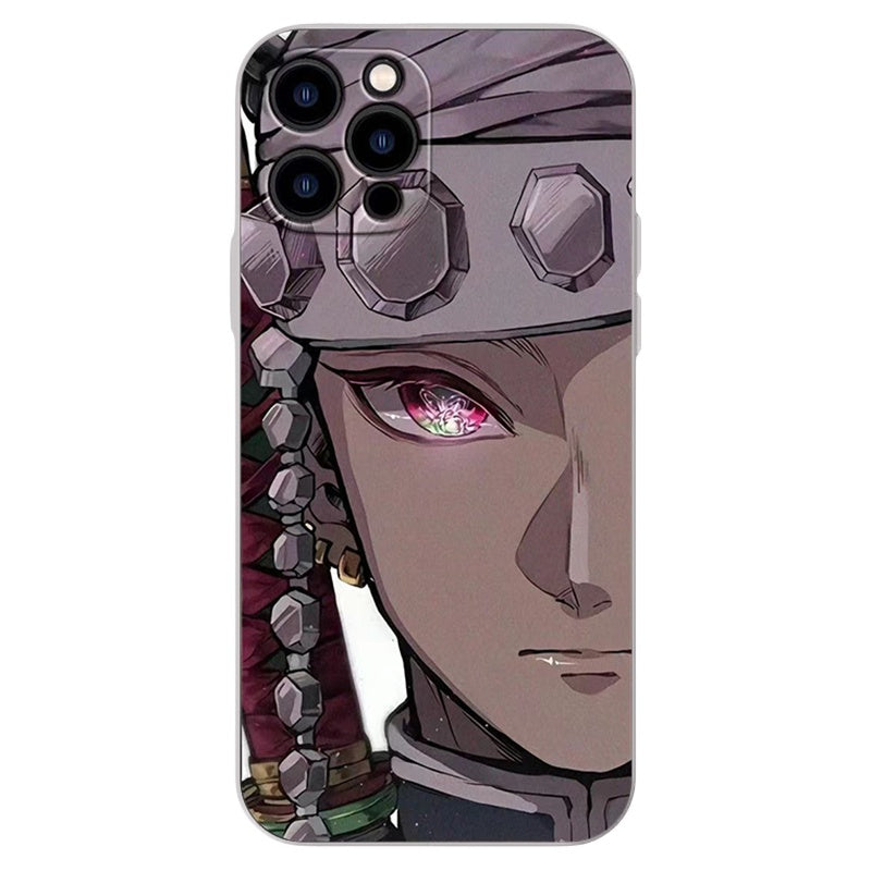 hashira Kyoujurou/Sanemi/Muichirou phone case exquisite trend silicone anti-collision