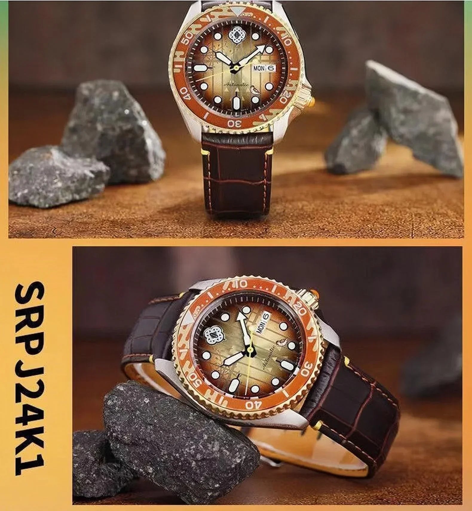 Rengoku Kyoujurou Men's and women's all-purpose quartz watch,100 meter waterproof watch