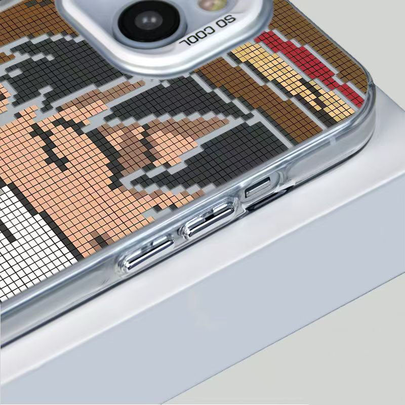 Luffy iphone refined trend silicone anti-collision phone case
