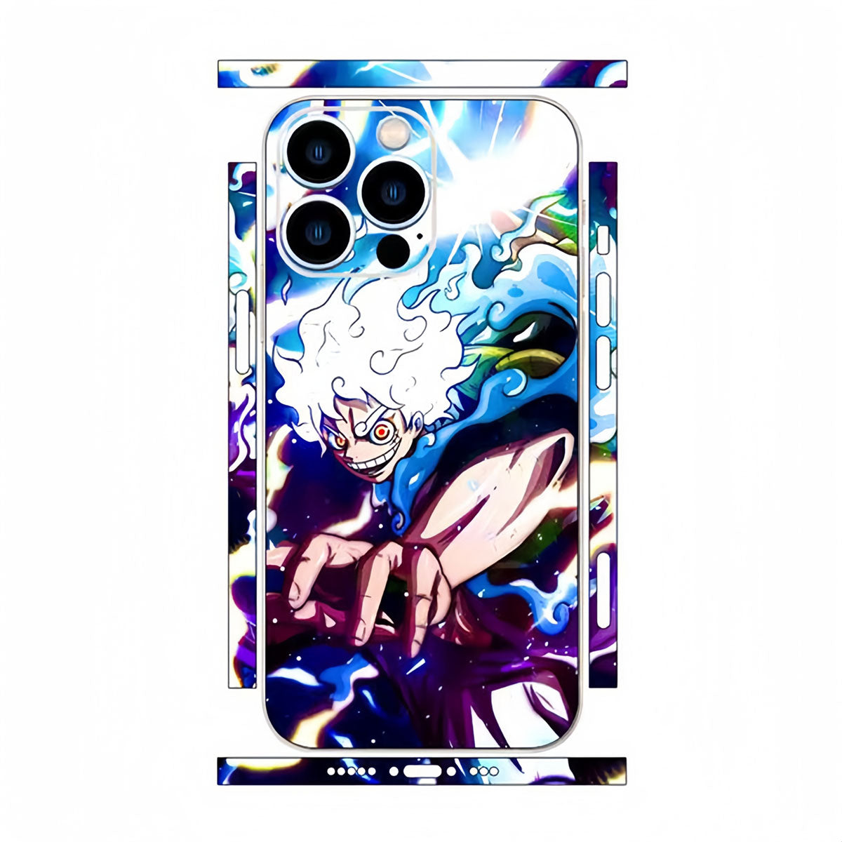 Luffy iPhone cell phone back film beautiful pattern sticker