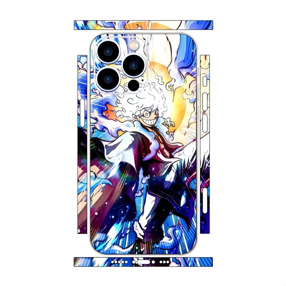 Luffy iPhone cell phone back film beautiful pattern sticker