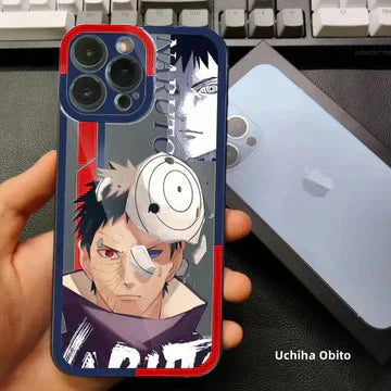 Itachi/Gaara Android silicone crash-resistant phone case(11th to 17th Generation Pro Max)