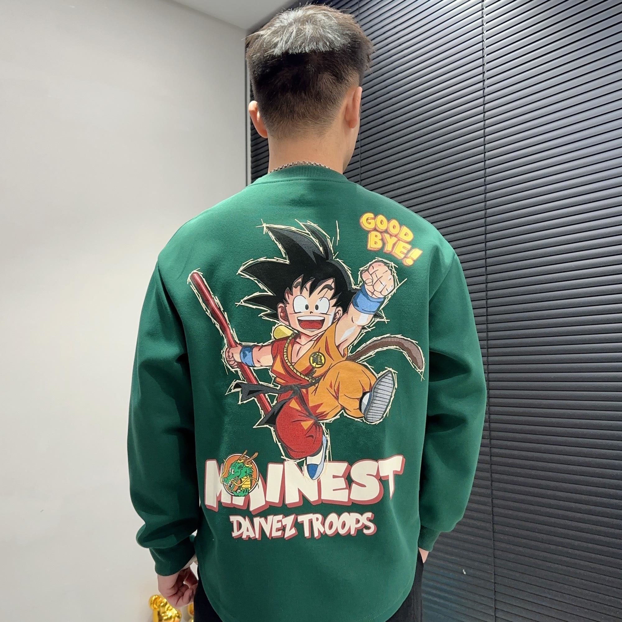 Son Goku summer new short sleeve T-shirt cool figure print loose short sleeve