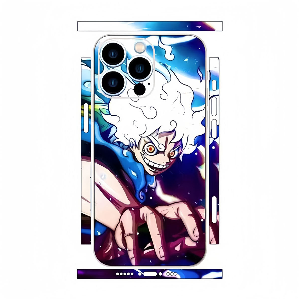 Luffy iPhone cell phone back film beautiful pattern sticker