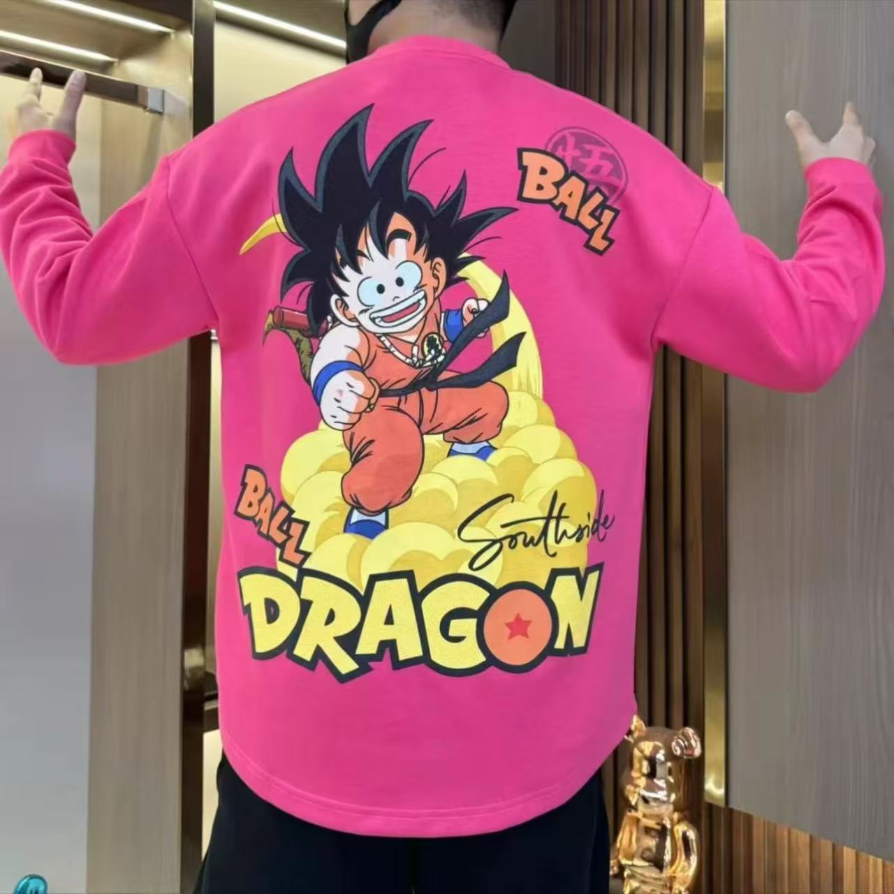 Son Goku Vintage crewneck hoodie - Revisit classic anime style