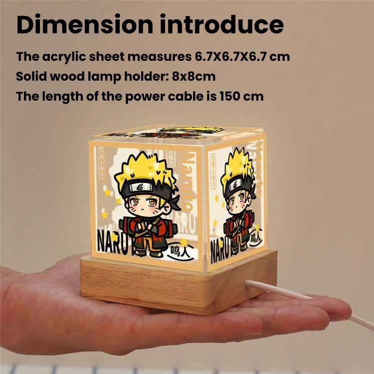 Sasuke/Itachi/Obito Tricolor Light Nightlight - Light up your nights