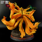 Nine-tailed Fox combat morphing light model