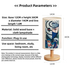 Kakashi/Obito/Pain small table lamp led lamp eye protection warm lamp