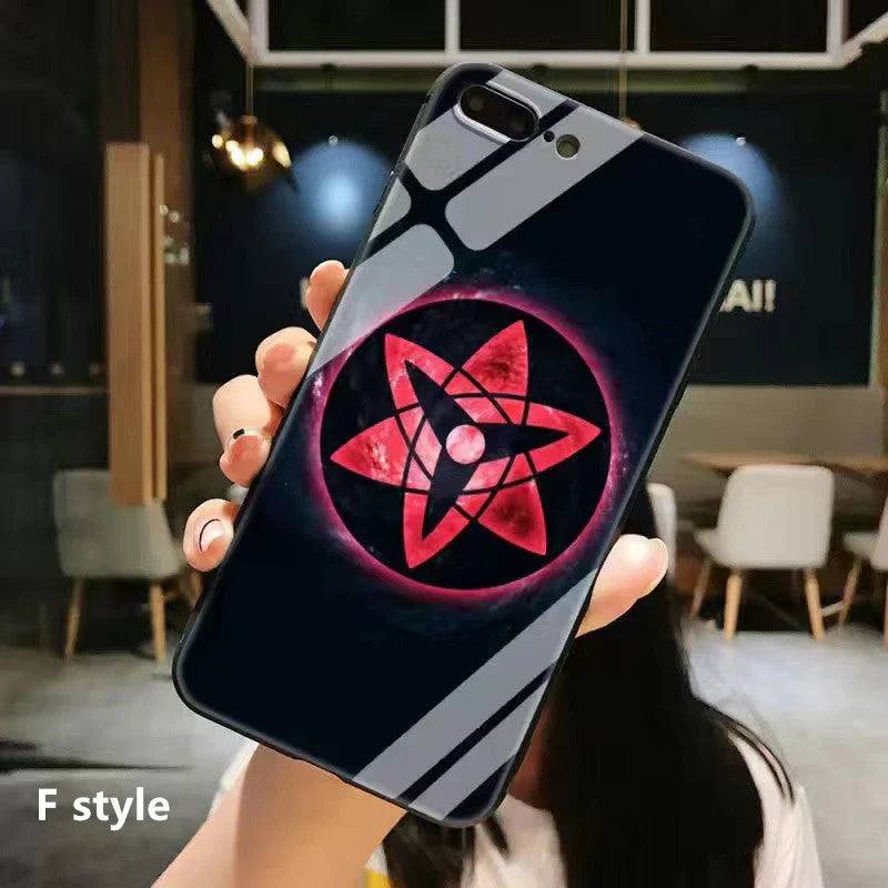 Write wheel eye kaleidoscope The Blowout Glass Silicone IPhone Case(11th to 17th Generation Pro Max)