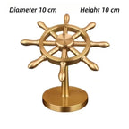 Luffy/Zoro pirate ship metal rudder