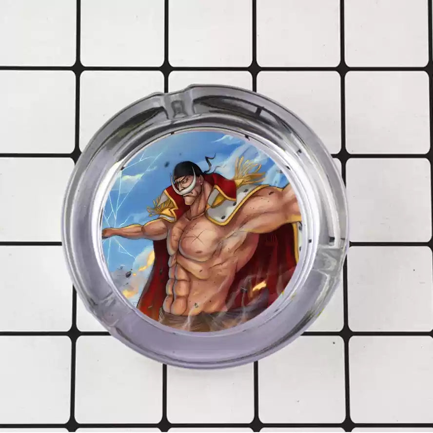 Luffy/Zoro/Sanji Glass Ashtray - Set Sail on Smoky Seas