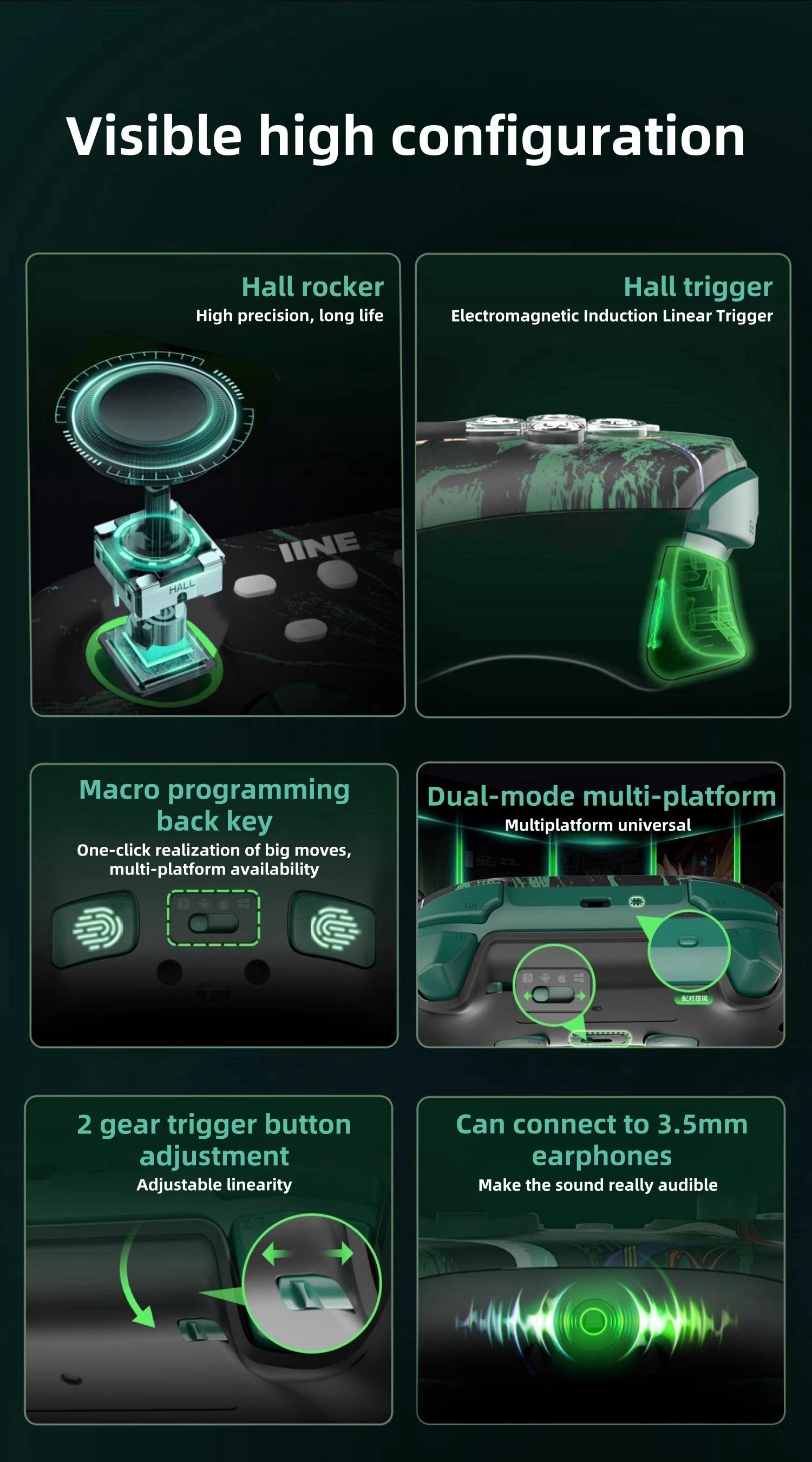 Roronoa Zoro Sensitive play gamepad, precise control, comfortable grip, enjoy the passion of the game