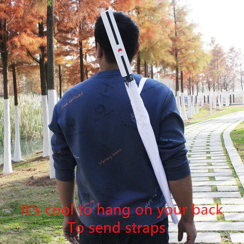 Kamado Tanjirou COOL umbrella SEMI-AUTOMATIC DURABLE UMBRELLA