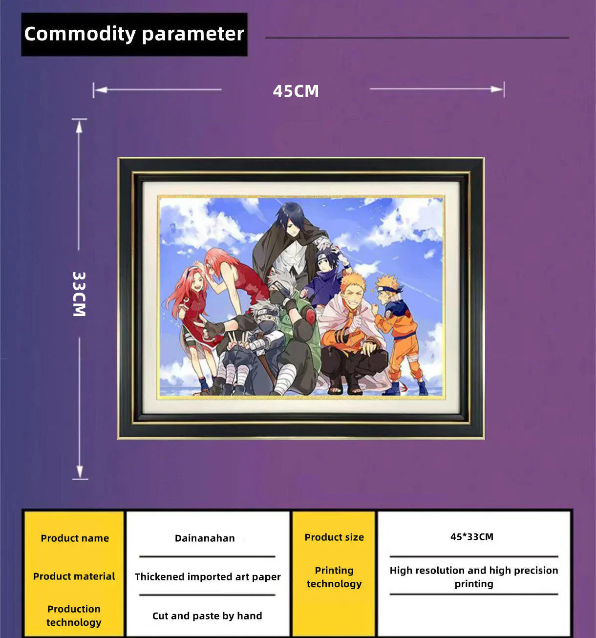 Dainanahan handsome cartoon handicraft 3D drawing