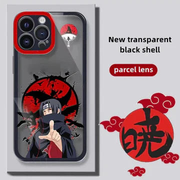 Itachi/Gaara Android silicone crash-resistant phone case(11th to 17th Generation Pro Max)