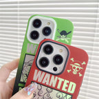 Luffy/Zoro iPhone exquisite Trend Silicone Anti-collision phone case
